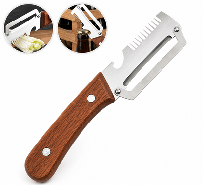Multi Purpose Peeler And Bottle Opener