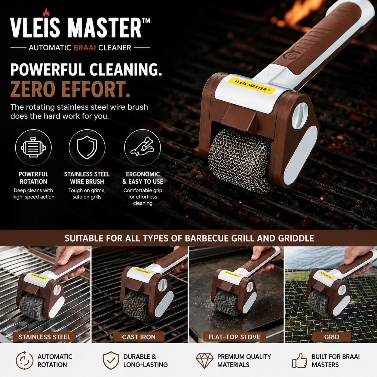 Vleis Master™ Automatic Braai Cleaner