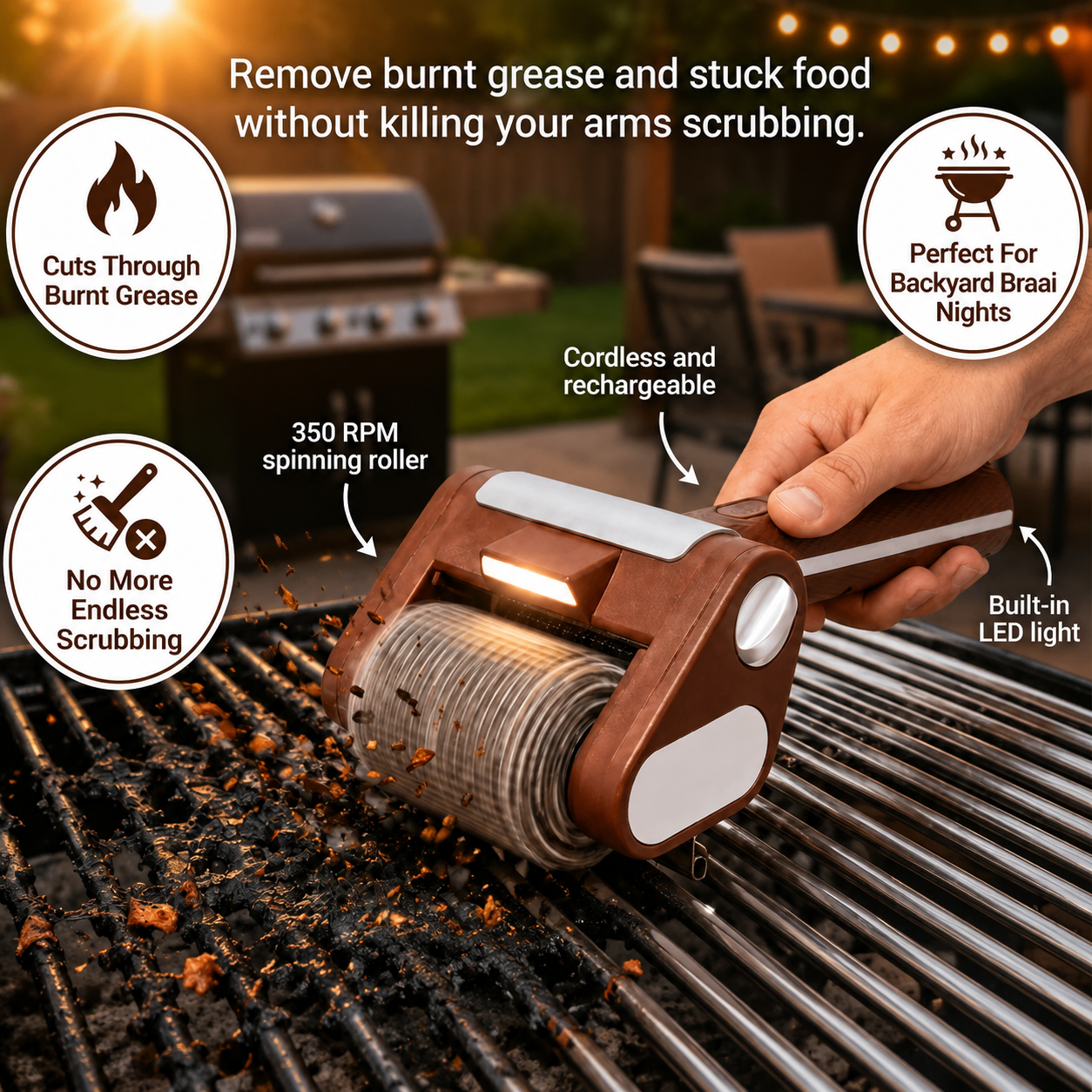 Vleis Master™ Automatic Braai Cleaner